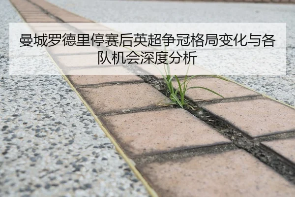 曼城罗德里停赛后英超争冠格局变化与各队机会深度分析